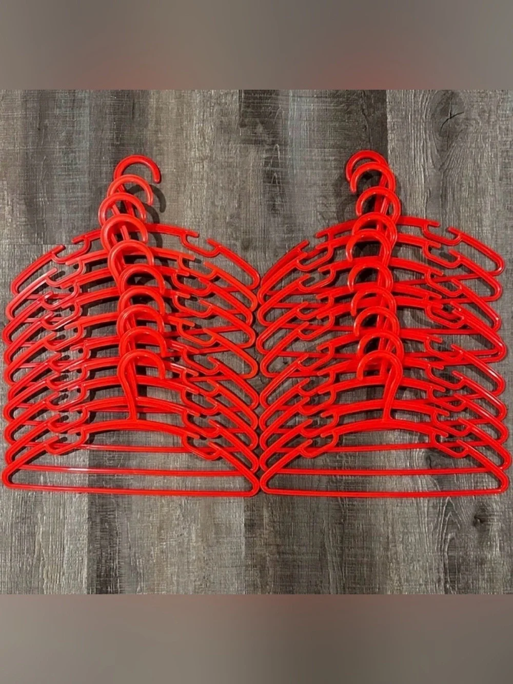 💞 20 Kids Extra Red Slim Space Saving Hangers